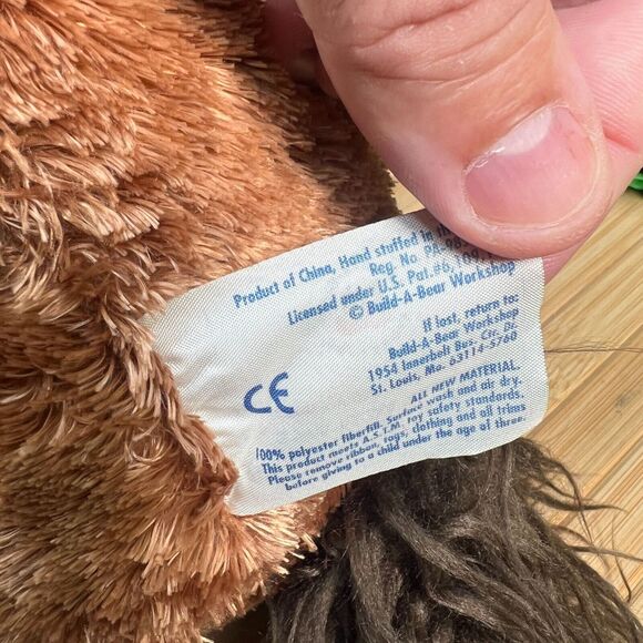 Build A Bear Workshop BABW Pawsome Clydesdale Pony Horse 15" Brown White - Picture 7 of 7